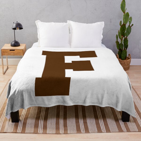 Item preview, Alphabet, Brown F, Sports letter F designed and sold by TheCultStuff.