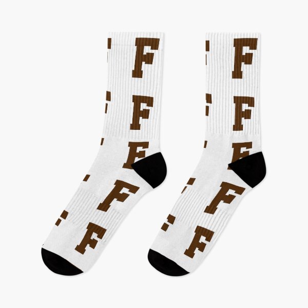 Item preview, Alphabet, Brown F, Sports letter F designed and sold by TheCultStuff.