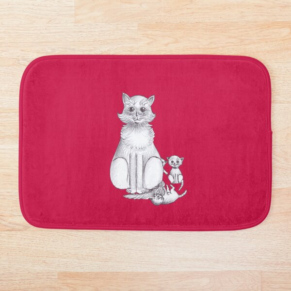 Item preview, Cat with kittens designed and sold by paolabuccheri.