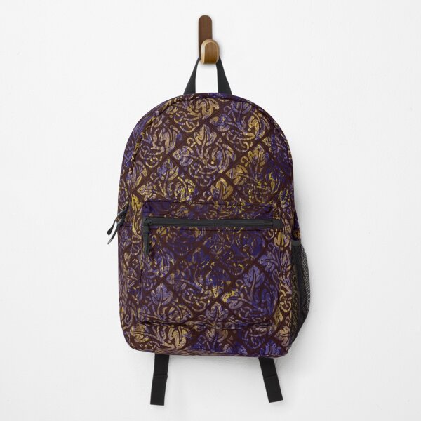 Item preview, Black & Gold Swirly Floral Pattern designed and sold by LusDigiArt.