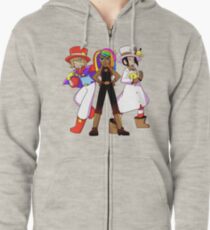 Assistant and the crew Zipped Hoodie