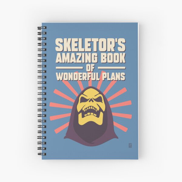 Artikel-Vorschau von Skeletors erstaunliches Buch der wunderbaren Pläne, designt und verkauft von Murder of Crows.