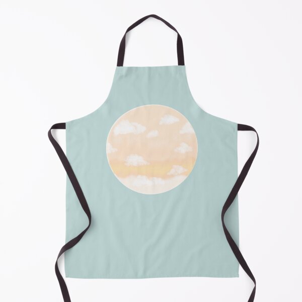 Item preview, Aesthetic Watercolor Pastel Orange Sky designed and sold by quinellie.