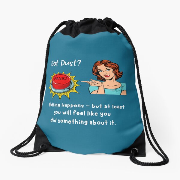 Item preview, Got Dust Panic Button Cleaning Lady Dusting Housekeeping designed and sold by SavvyCleaner.