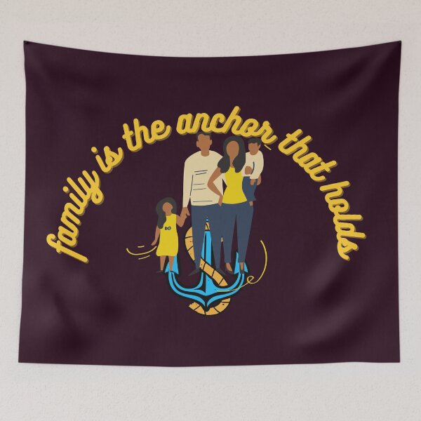 Item preview, Family Is The Anchor That Holds designed and sold by SolSel ⭐⭐⭐⭐⭐.