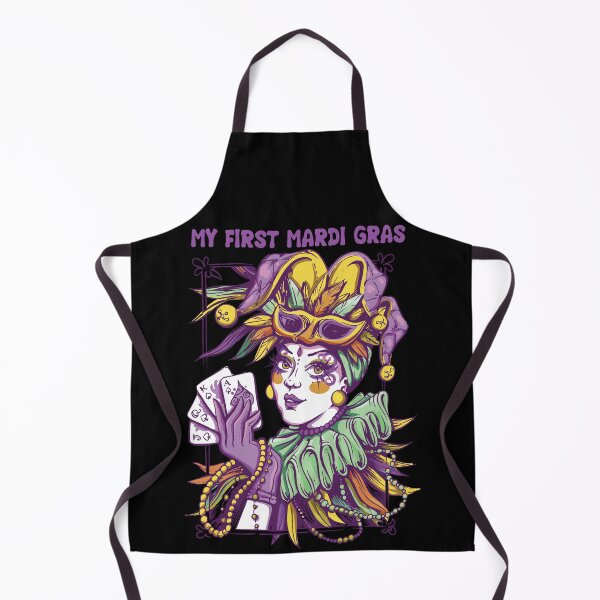 Item preview, My First Mardi Gras - Happy My First Mardi Gras Essential designed and sold by YueHeng Creates ⭐⭐⭐⭐⭐.