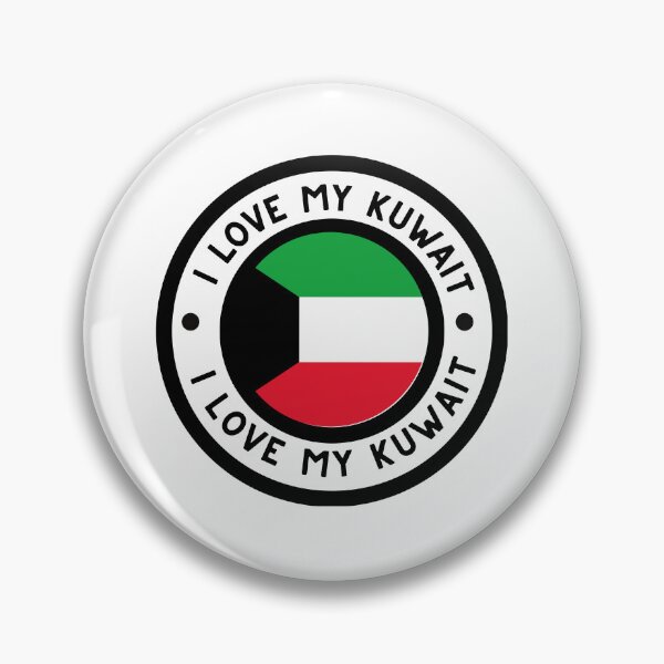 Item preview, I Love My Kuwait National Day red Heart designed and sold by EsraaBaniOdeh.