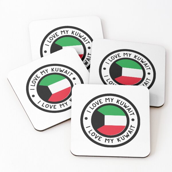 Item preview, I Love My Kuwait National Day red Heart designed and sold by EsraaBaniOdeh.