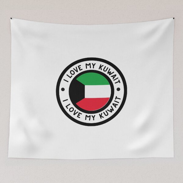Item preview, I Love My Kuwait National Day red Heart designed and sold by EsraaBaniOdeh.