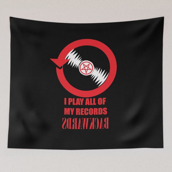 Item preview, I Play All Of My Records Backwards designed and sold by artpirate.