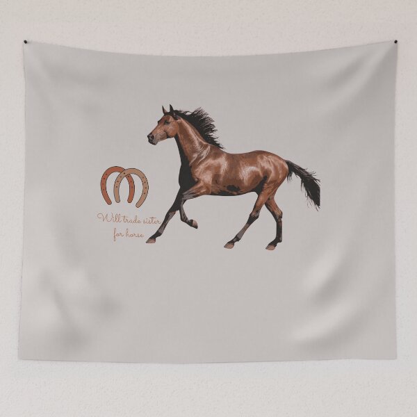 Item preview, Will trade sister for horse,funny,farme,nice designed and sold by SENMARO100.