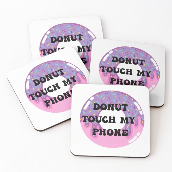 Item preview, DONUT TOUCH MY PHONE  designed and sold by Dollydollys.