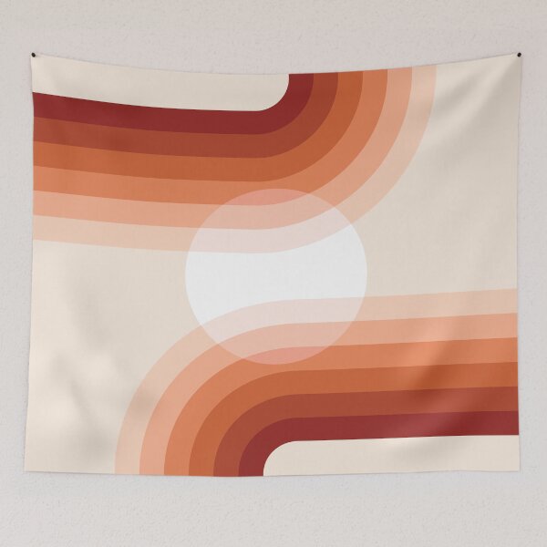 Item preview, Mid Century Modern Geometric 22 (Earthy Shades)  designed and sold by nineFlorals.