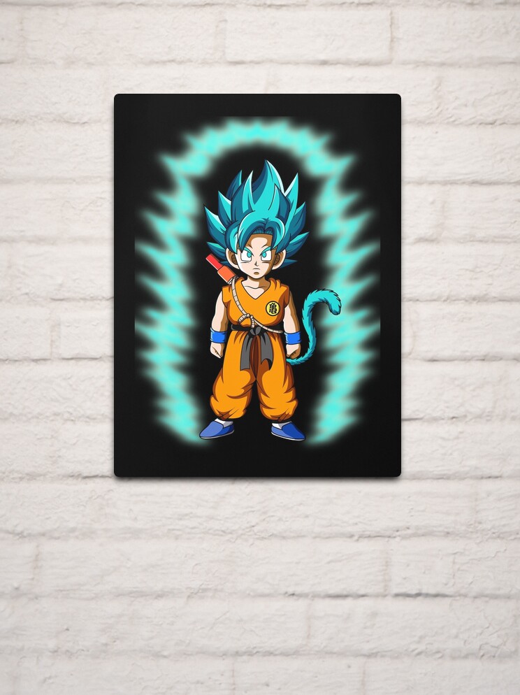 Goku Super Saiyajin Blue  Dragon ball super artwork, Anime dragon ball,  Kid goku