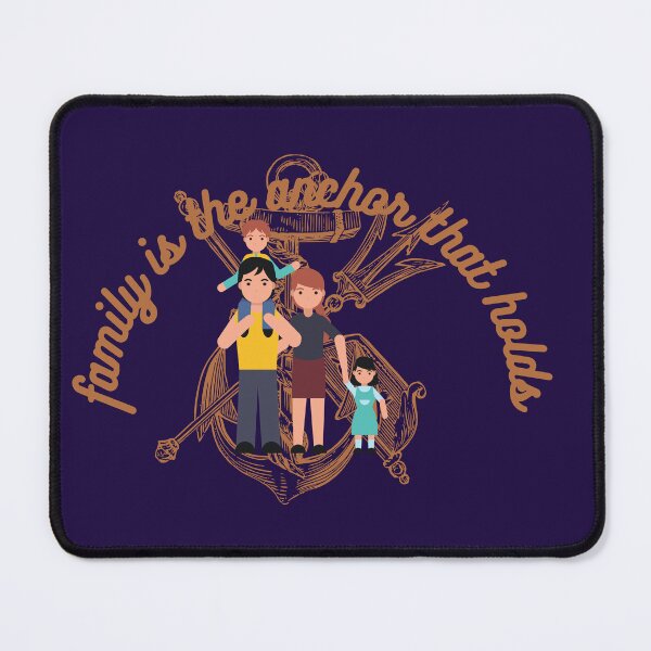 Item preview, Family Is The Anchor That Holds designed and sold by SolSel ⭐⭐⭐⭐⭐.