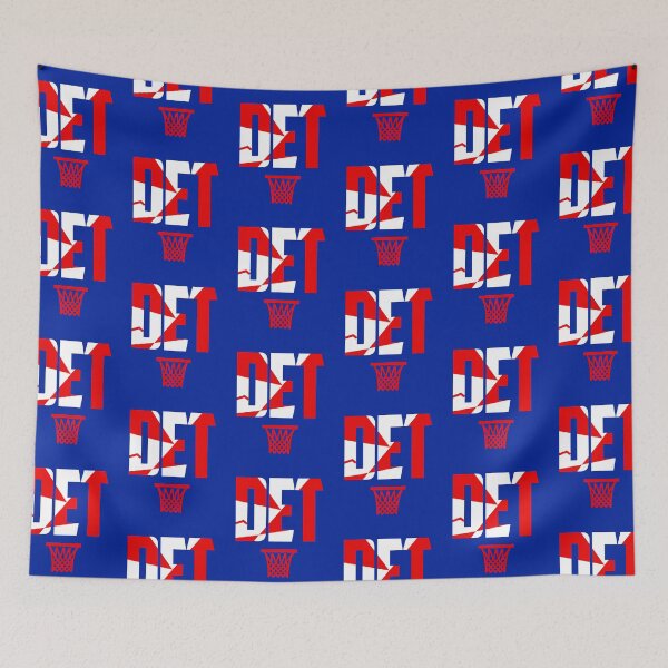 Item preview, DET Retro Basketball Art Royal designed and sold by concordbred.