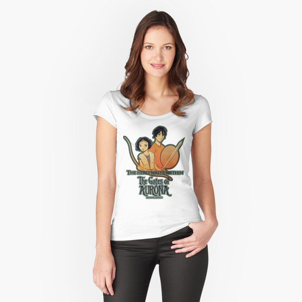 Item preview, Fitted Scoop T-Shirt designed and sold by TonyaMacalino.
