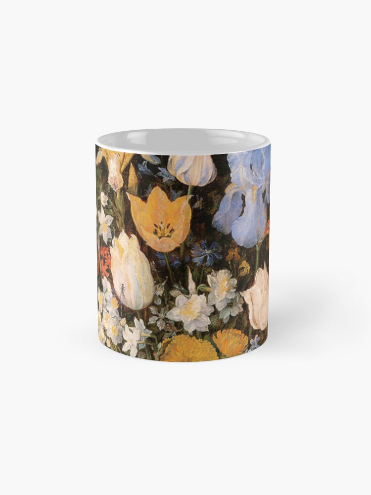 Alternate view of Baroque Blooms by Bruegel 01 Coffee Mug