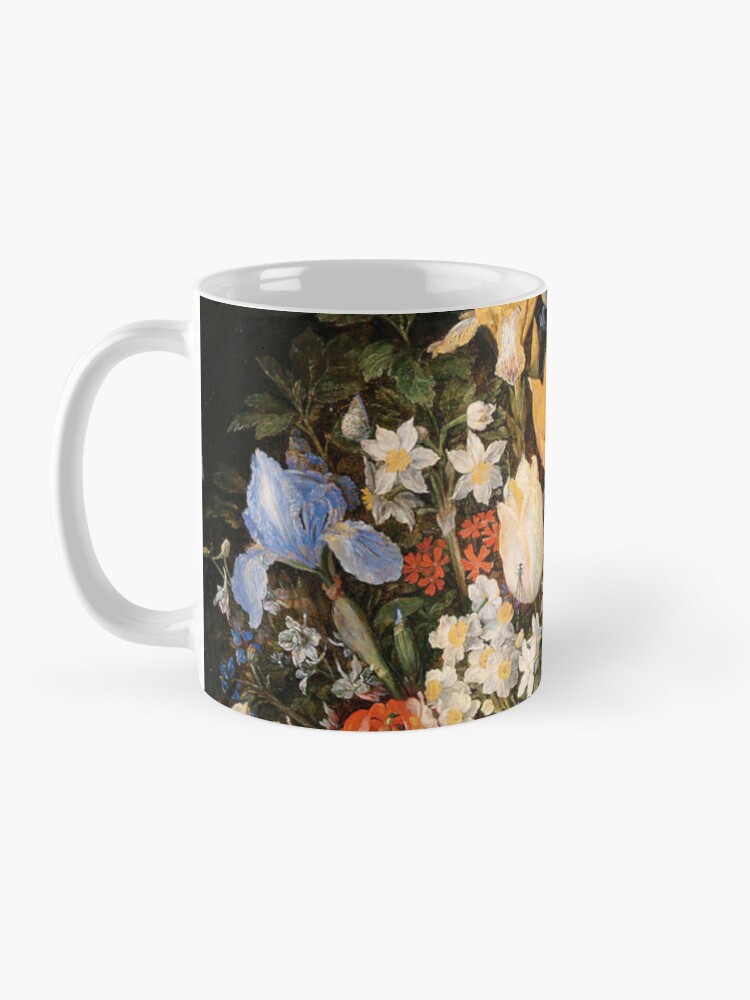 Alternate view of Baroque Blooms by Bruegel 01 Coffee Mug