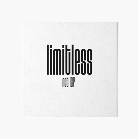 NCT 127 - Limitless, logo | Black on White