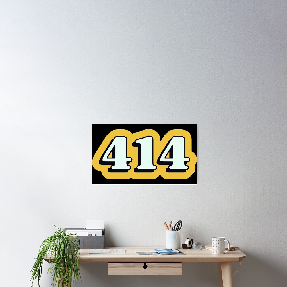 414-area-code-zip-code-location-rainbow-poster-by-wa-ka-ne-redbubble