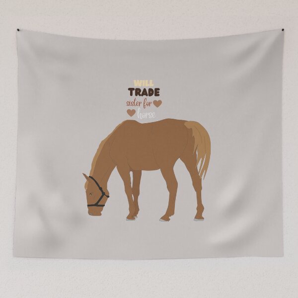 Item preview, Will trade sister for horse,funny,farme,nice designed and sold by SENMARO100.