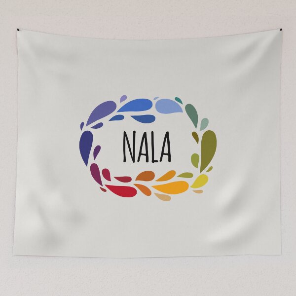 Item preview, Nala Name Cute Colorful Gift Named Nala designed and sold by kindxinn.