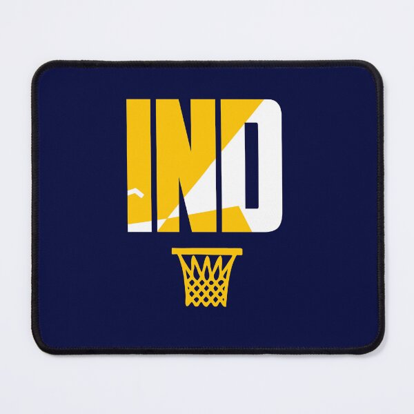 Item preview, IND Retro Basketball Art Blue designed and sold by concordbred.