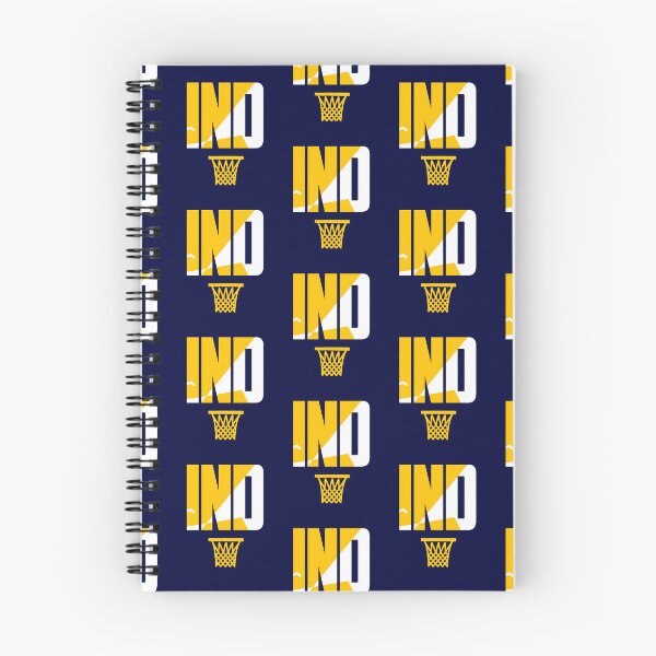 Item preview, IND Retro Basketball Art Blue designed and sold by concordbred.