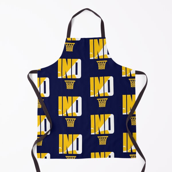 Item preview, IND Retro Basketball Art Blue designed and sold by concordbred.