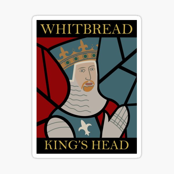 Item preview, Kings Head Pub Sign designed and sold by rogue-design.