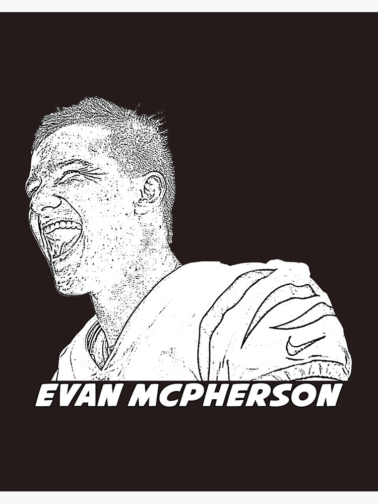 Evan McPherson Jersey Active  Art Board Print for Sale by alteredGREY