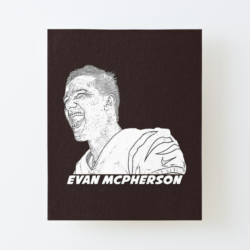 Evan McPherson Jersey Active  Art Board Print for Sale by alteredGREY