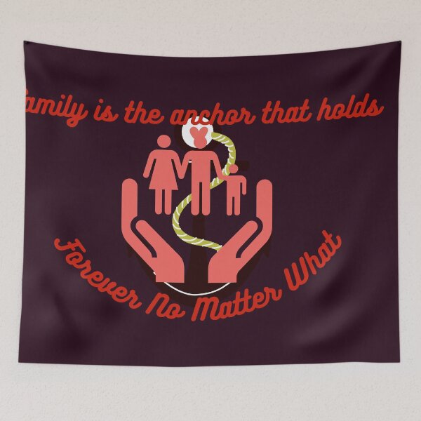 Item preview, Family Is The Anchor That Holds designed and sold by SolSel ⭐⭐⭐⭐⭐.