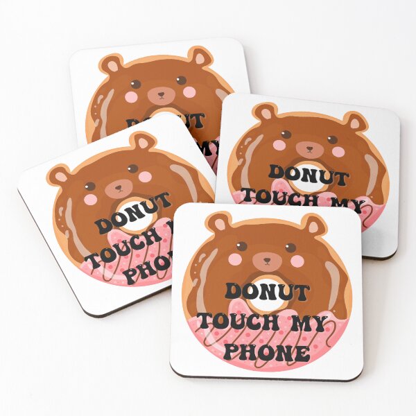 Item preview, DONUT TOUCH MY PHONE  designed and sold by Dollydollys.