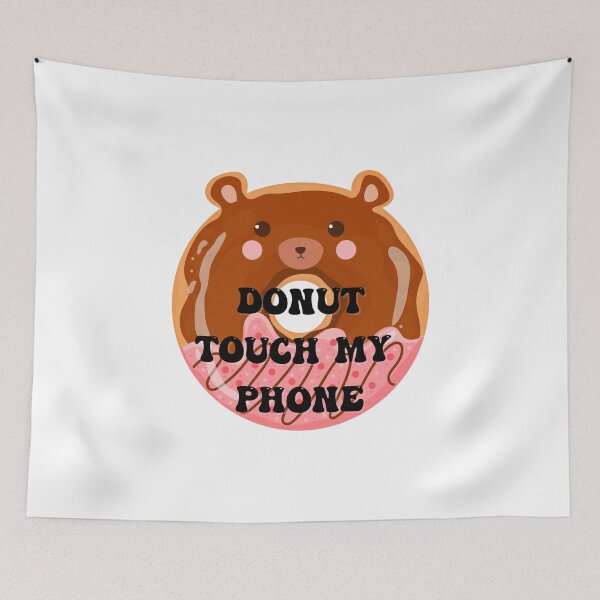 Item preview, DONUT TOUCH MY PHONE  designed and sold by Dollydollys.