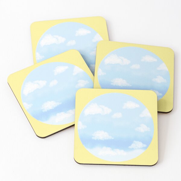 Item preview, Aesthetic Watercolor Pastel Blue Sky designed and sold by quinellie.