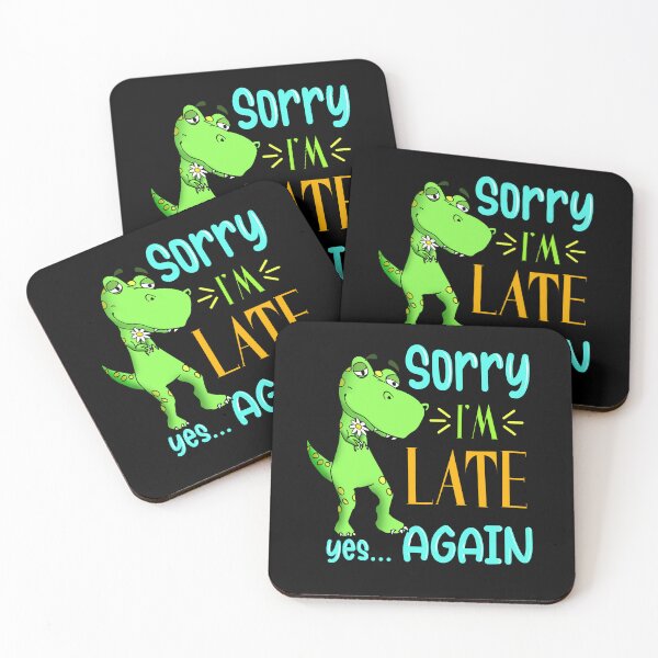 Item preview, Sorry I'm late yes...  again cute Dino appology art designed and sold by Infdesigner.