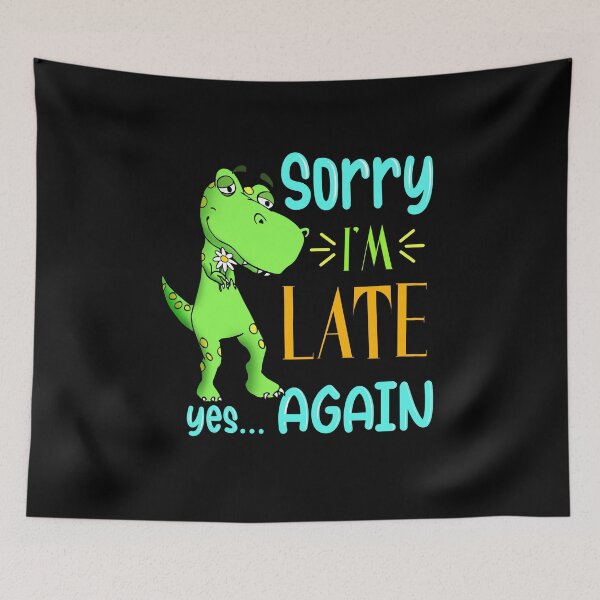 Item preview, Sorry I'm late yes...  again cute Dino appology art designed and sold by Infdesigner.