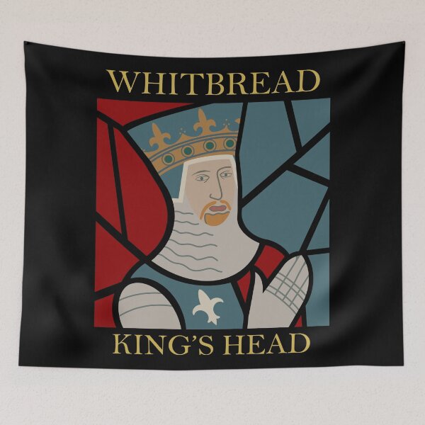 Item preview, Kings Head Pub Sign designed and sold by rogue-design.