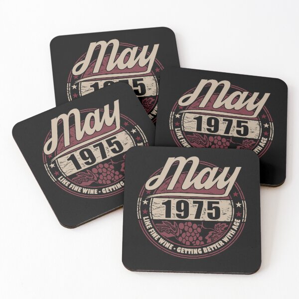 Item preview, Like Fine Wine - May Birthday 1975 designed and sold by MoonsmileProd.