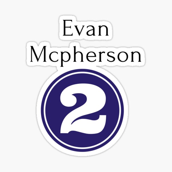 Shooter McPherson Evan McPherson Cincinnati Bengals Sticker for