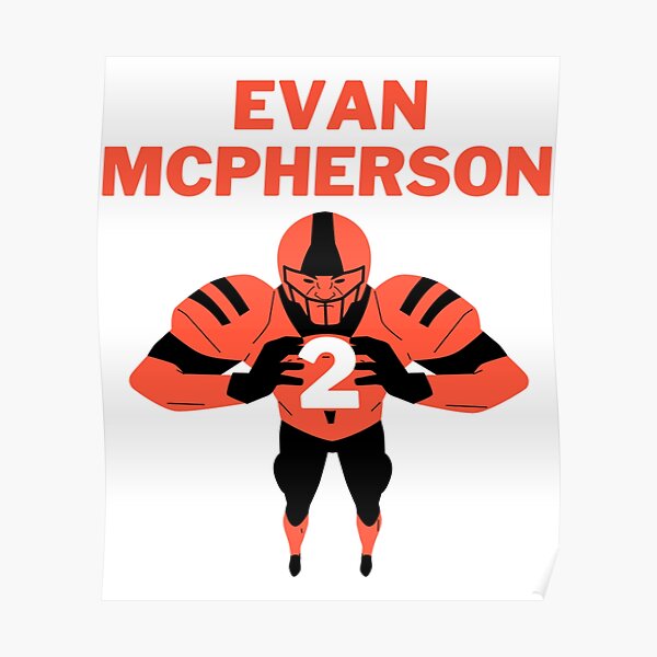 Shooter McPherson Evan McPherson Cincinnati Bengals Sticker for