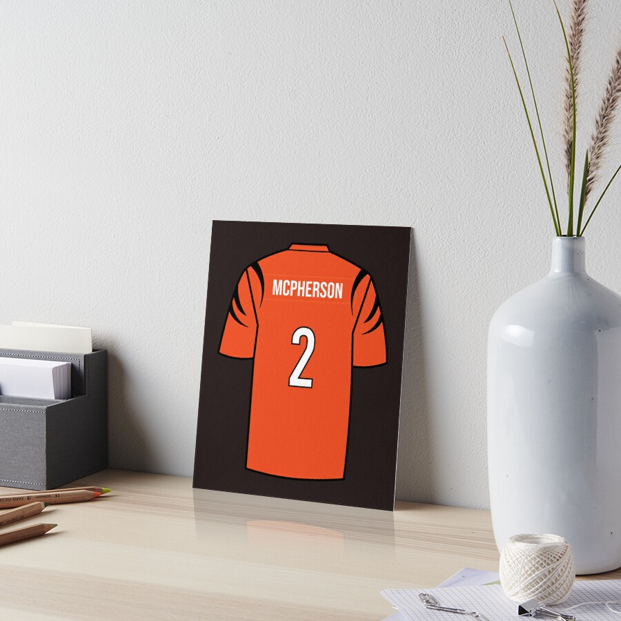 Evan McPherson Jersey Active ' Art Board Print for Sale by alteredGREY