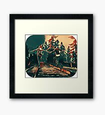 Life is Strange - Max & chloe Framed Print
