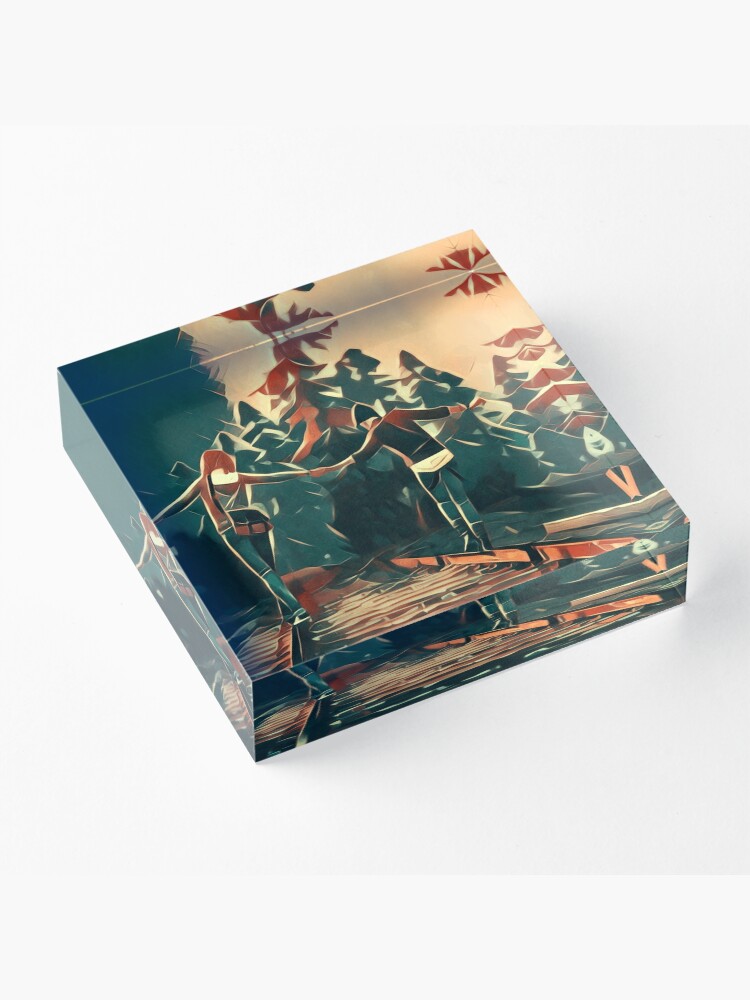 Alternate view of Life is Strange - Max & chloe Acrylic Block