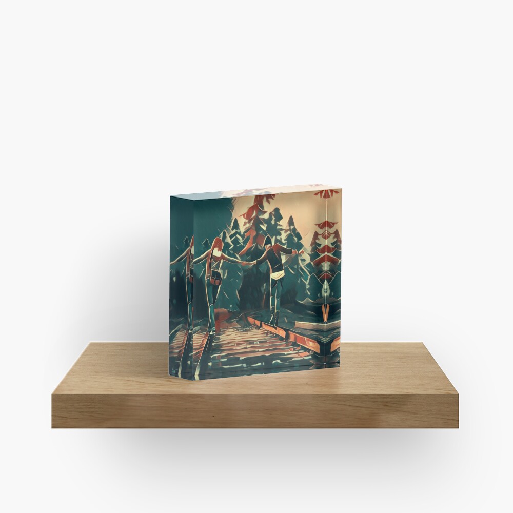 Life is Strange - Max & chloe Acrylic Block