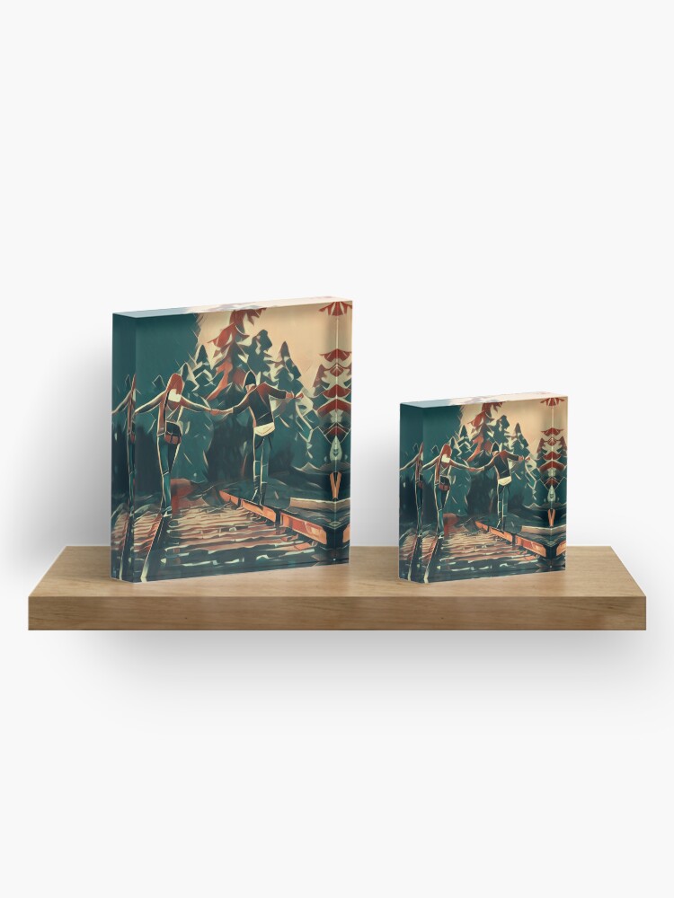 Alternate view of Life is Strange - Max & chloe Acrylic Block