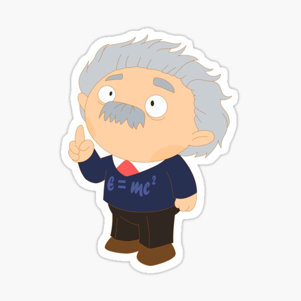 Albert Einstein Sticker