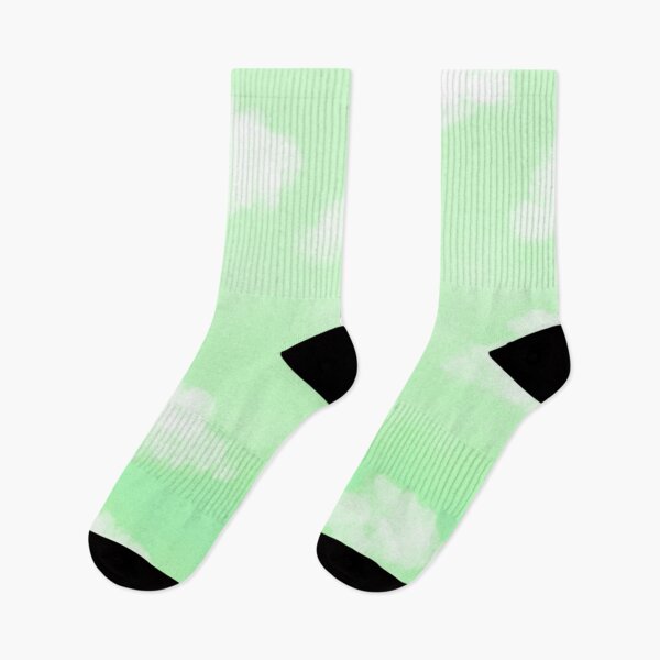 Item preview, Aesthetic Watercolor Pastel Green Sky designed and sold by quinellie.